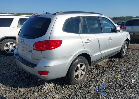 2008 Hyundai Santa Fe Gls z USA, uszkodzony, nr VIN 5NMSG13D18H167259